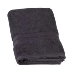 B&M Signature Zero Twist Bath Towel - Charcoal