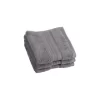 B&M Signature Zero Twist Face Cloth 3pk - Grey