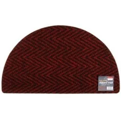 B&M Half Moon Indoor Chevron Doormat 40 X 70cm -Home Decor Shop 319759 Half Moon Indoor Chevron Mat 40x70cm 2