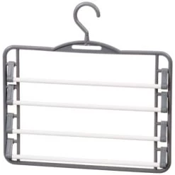 B&M Swivel Hook Trouser Hangers 2pk -Home Decor Shop 320026 2 pack Trouser Hanger 2