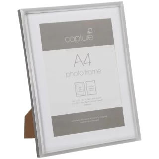 B&M A4 Metallic Picture Frame 1 B&M A4 Metallic Picture Frame