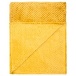 B&M Oversized Waffle Throw - Ochre 7 B&M Oversized Waffle Throw - Ochre -Home Decor Shop 344890 oversized waffle throw ochre 2