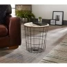 Tromso Basket Side Table
