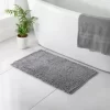 B&M Signature Microfibre Noodle Bath Mat - Grey