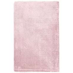 Simply Everyday Waffle Throw - Blush -Home Decor Shop 354334 simply blush waffle throw 3