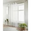 LoftStudio Pompom Voile 55 X 90" - White