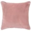 Aspen Faux Fur Cushion - Blush