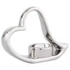 B&M Heart Ceramic Tealight Candle Holder