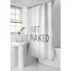 B&M Get Naked Shower Curtain