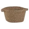 B&M Two Tone Mini Basket - Black & Natural