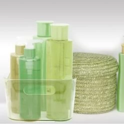 B&M Large Clear Storage Tub -Home Decor Shop 376039 376040 clear storage tub 2