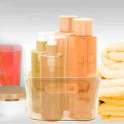 B&M Large Clear Storage Tub -Home Decor Shop 376039 376040 clear storage tub 4