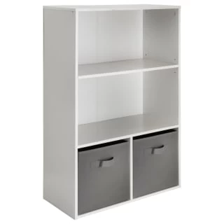 Lokken Bookcase - White 2 Lokken Bookcase - White - Image 2