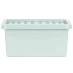 B&M Storage Box With Lid 11L - Sage -Home Decor Shop 377036 11l storage box sage