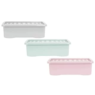 B&M Under Bed Storage Box 32L - Grey 5 B&M Under Bed Storage Box 32L - Grey - Image 5