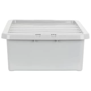 B&M Under Bed Storage Box 32L - Grey 4 B&M Under Bed Storage Box 32L - Grey - Image 4