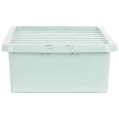 B&M Under Bed Storage Box 32L - Sage 8 B&M Under Bed Storage Box 32L - Sage -Home Decor Shop 377040 under bed storage box 32l sage 2