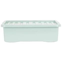 B&M Under Bed Storage Box 32L - Sage 7 B&M Under Bed Storage Box 32L - Sage -Home Decor Shop 377040 under bed storage box 32l sage