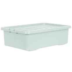 B&M Under Bed Storage Box 32L - Sage