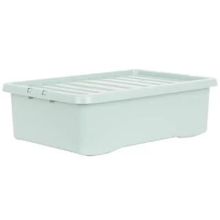 B&M Under Bed Storage Box 32L - Sage 1 B&M Under Bed Storage Box 32L - Sage