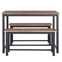 B&M Coberg Bench Dining Set 3pc -Home Decor Shop 377371 coberg 3 piece dining set 2