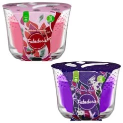 Fabulosa Scented Candle - Fairy Dust -Home Decor Shop 377620 225g candle group 2