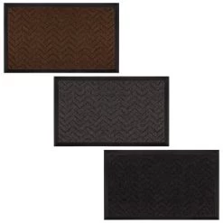 B&M Ultimate Trap Mat 45 X 75cm - Black -Home Decor Shop 379124 durable ultimate sculpted trap mat 45x75cm main