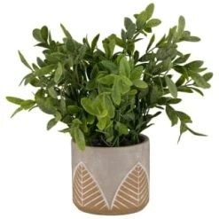 B&M Faux Plant In Leaf Pot
