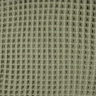 B&M Cotton Waffle Cushion - Green 2 B&M Cotton Waffle Cushion - Green - Image 2