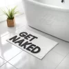 Get Naked Tufted Bath Mat - White