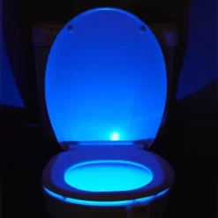 B&M Multicoloured Toilet Night Light -Home Decor Shop 383097 toilet night light 2