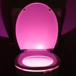 B&M Multicoloured Toilet Night Light -Home Decor Shop 383097 toilet night light 3