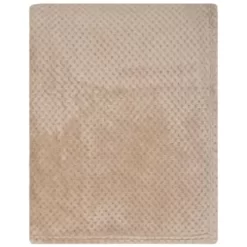 B&M Supersoft Waffle Throw - Stone -Home Decor Shop 383145 waffle stone throw 3