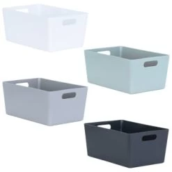 Soho Storage Tub 11 X 25.5 X 17cm - Graphite -Home Decor Shop 384323 soho size e box 11x25 5x17cm group 1