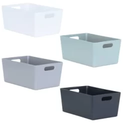 Soho Storage Tub 11 X 25.5 X 17cm - Sage -Home Decor Shop 384323 soho size e box 11x25 5x17cm group