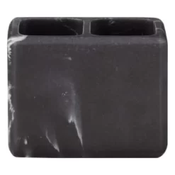 B&M Marble Toothbrush Holder - Grey