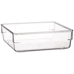 Clear Organiser Plastic Tray - Medium
