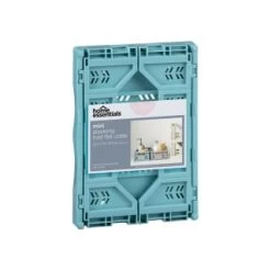 Mini Stacking Fold Flat Crate 22.2 X 15 X 8.7cm - Teal 8 Mini Stacking Fold Flat Crate 22.2 X 15 X 8.7cm - Teal -Home Decor Shop 384982 home essebtials mini stacking fold flat crate soft teal