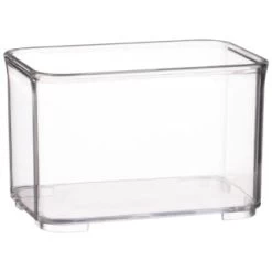 Clear Nestable Storage Tub - Small