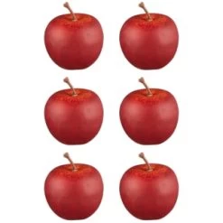 B&M Apple Decorations 6pk -Home Decor Shop 387538 apples 2