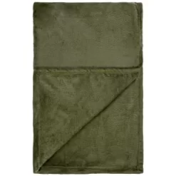 Simply Everyday Super Soft Throw - Green -Home Decor Shop 388711 simply super soft throw sage