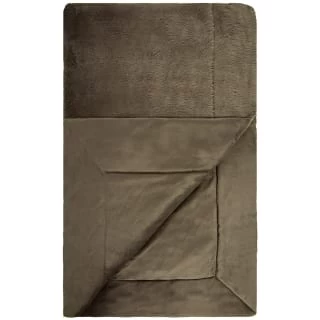 B&M Aspen Faux Fur Throw - Sage 4 B&M Aspen Faux Fur Throw - Sage - Image 4