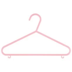 B&M Children's Hangers 10pk - Pastel -Home Decor Shop 389289 home organisation co 10pk childrens hangers girl 5