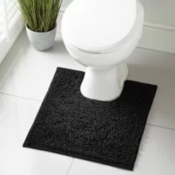 B&M Signature Noodle Pedestal Mat - Black