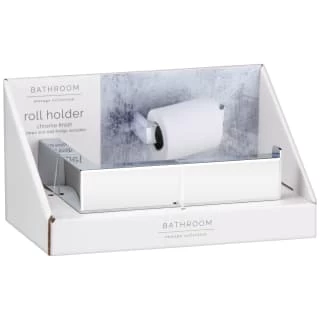 B&M Chrome Fitted Toilet Roll Holder 5 B&M Chrome Fitted Toilet Roll Holder - Image 5