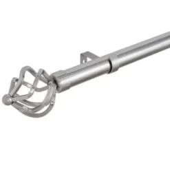 B&M Steel Mace Cage Curtain Pole 120 - 220cm