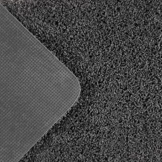 B&M Buddy Plain Shaggy Grey Runner Doormat 3 B&M Buddy Plain Shaggy Grey Runner Doormat - Image 3