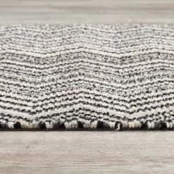 B&M Buddy Chevron Mono Doormat -Home Decor Shop 392186 buddy chevron mat mono 2