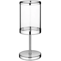 Karina Bailey Silver Candle Holder