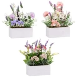 Bloom Floral Window Box - Purple -Home Decor Shop 392832 floral window box group
